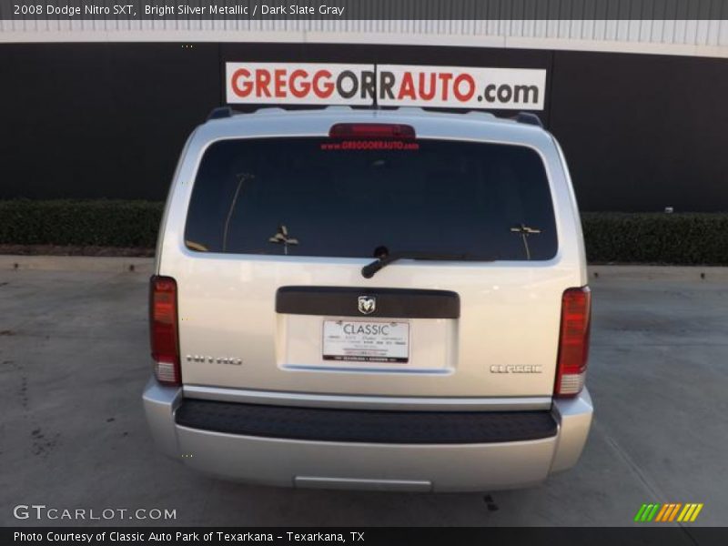 Bright Silver Metallic / Dark Slate Gray 2008 Dodge Nitro SXT