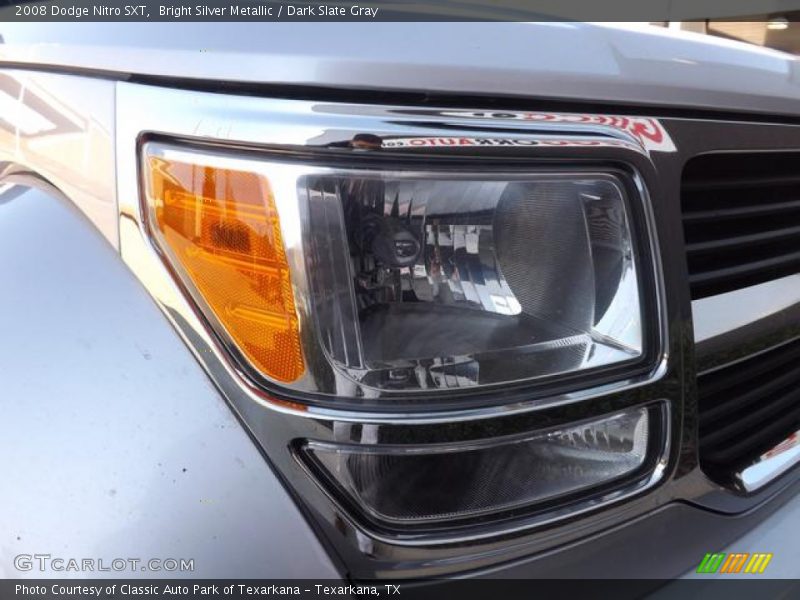 Bright Silver Metallic / Dark Slate Gray 2008 Dodge Nitro SXT