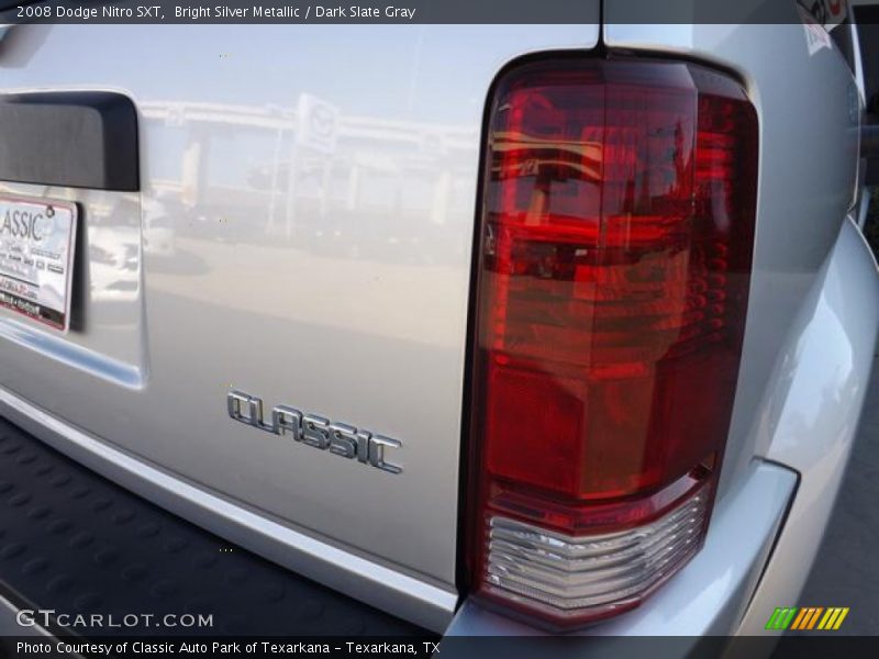 Bright Silver Metallic / Dark Slate Gray 2008 Dodge Nitro SXT