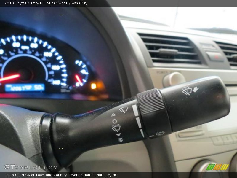 Super White / Ash Gray 2010 Toyota Camry LE