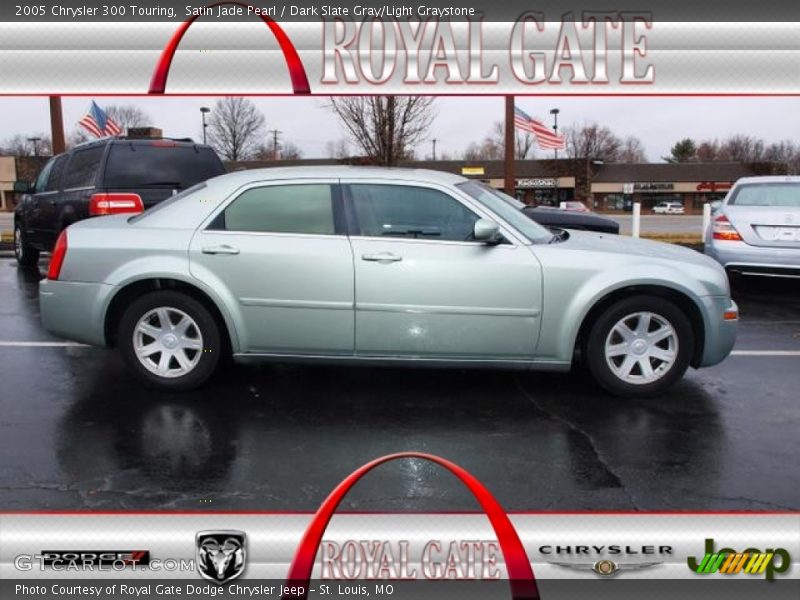 Satin Jade Pearl / Dark Slate Gray/Light Graystone 2005 Chrysler 300 Touring