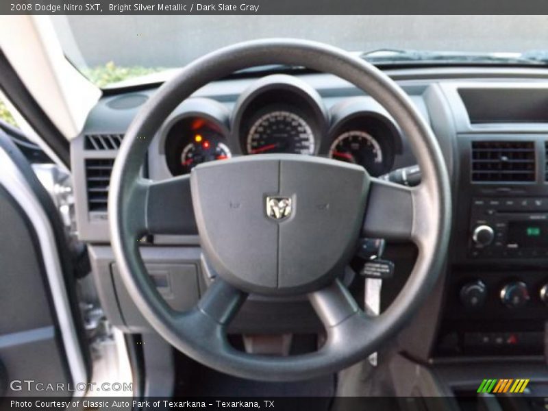 Bright Silver Metallic / Dark Slate Gray 2008 Dodge Nitro SXT
