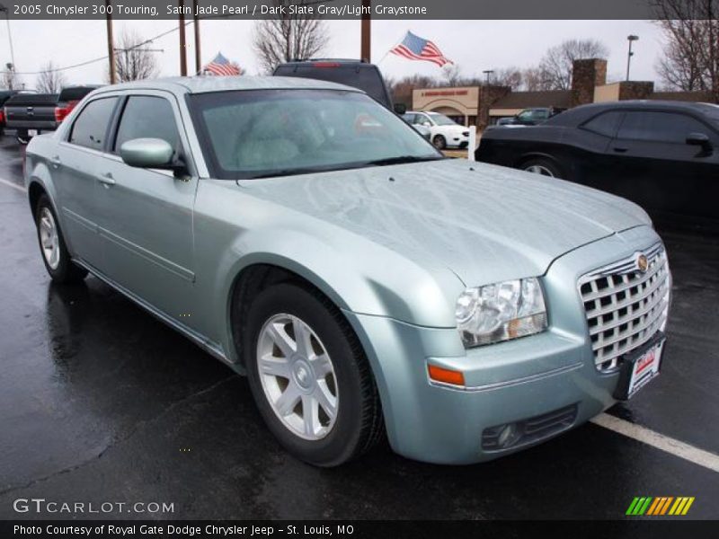 Satin Jade Pearl / Dark Slate Gray/Light Graystone 2005 Chrysler 300 Touring