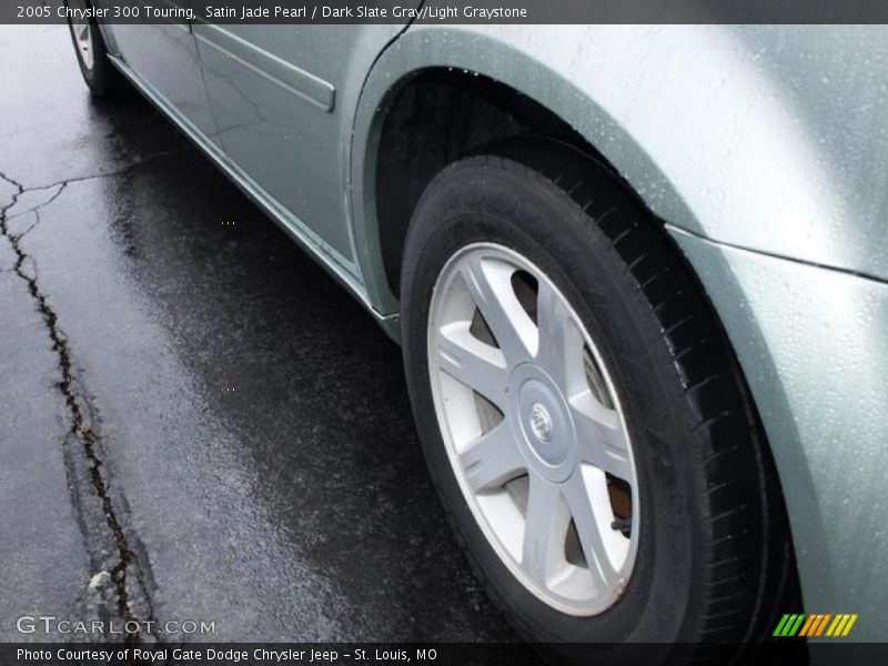 Satin Jade Pearl / Dark Slate Gray/Light Graystone 2005 Chrysler 300 Touring