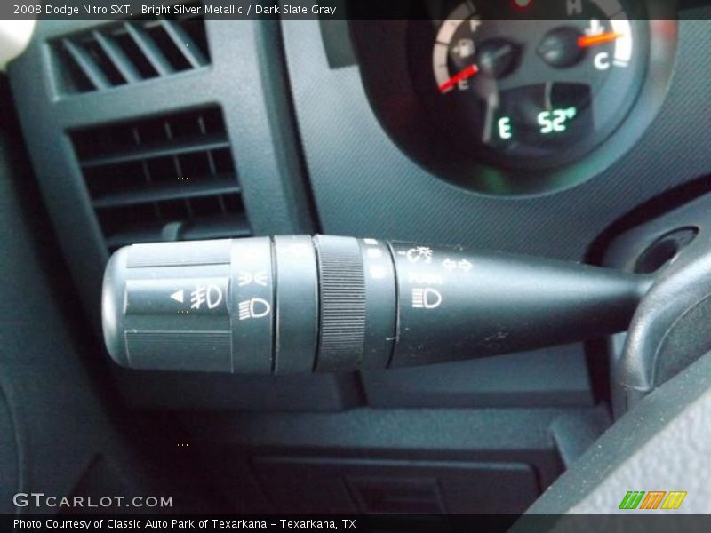 Bright Silver Metallic / Dark Slate Gray 2008 Dodge Nitro SXT