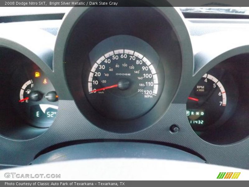 Bright Silver Metallic / Dark Slate Gray 2008 Dodge Nitro SXT