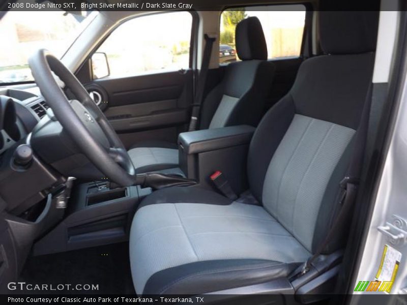 Bright Silver Metallic / Dark Slate Gray 2008 Dodge Nitro SXT