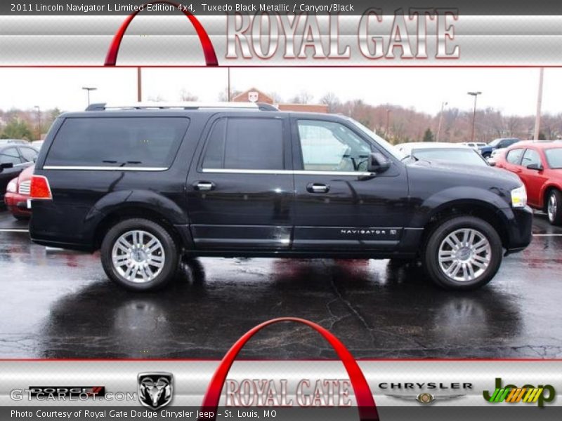Tuxedo Black Metallic / Canyon/Black 2011 Lincoln Navigator L Limited Edition 4x4