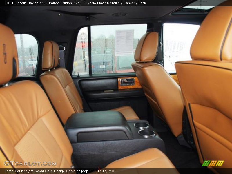 Rear Seat of 2011 Navigator L Limited Edition 4x4