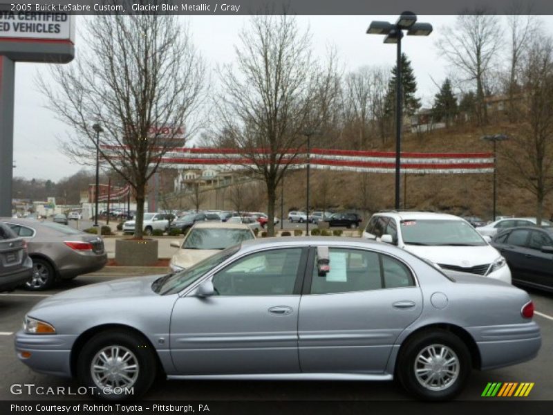 Glacier Blue Metallic / Gray 2005 Buick LeSabre Custom