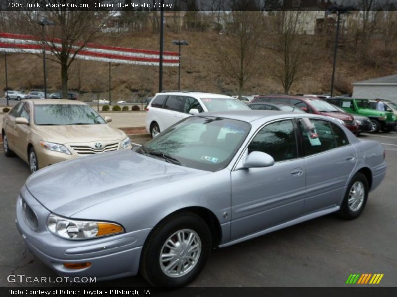 Glacier Blue Metallic / Gray 2005 Buick LeSabre Custom