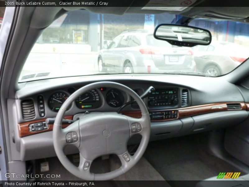 Glacier Blue Metallic / Gray 2005 Buick LeSabre Custom