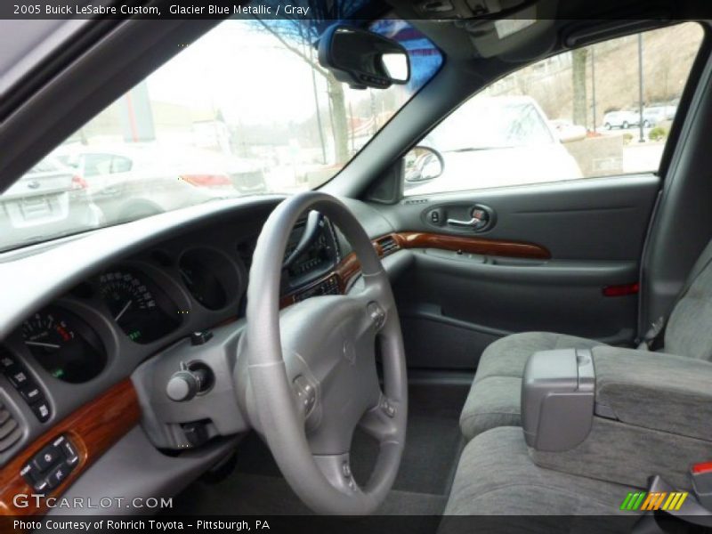 Glacier Blue Metallic / Gray 2005 Buick LeSabre Custom