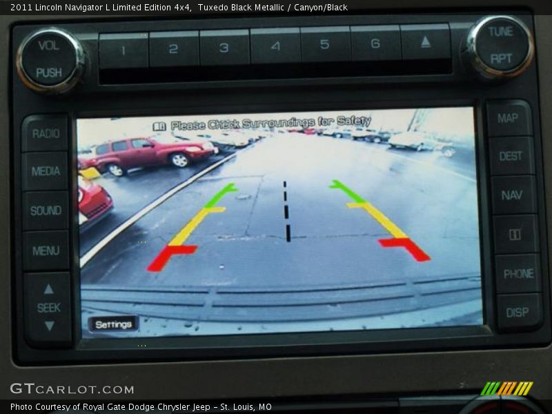 Tuxedo Black Metallic / Canyon/Black 2011 Lincoln Navigator L Limited Edition 4x4