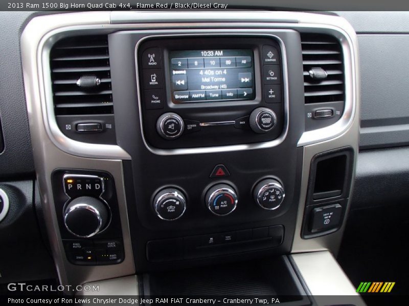 Flame Red / Black/Diesel Gray 2013 Ram 1500 Big Horn Quad Cab 4x4