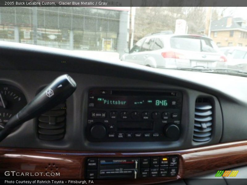 Glacier Blue Metallic / Gray 2005 Buick LeSabre Custom