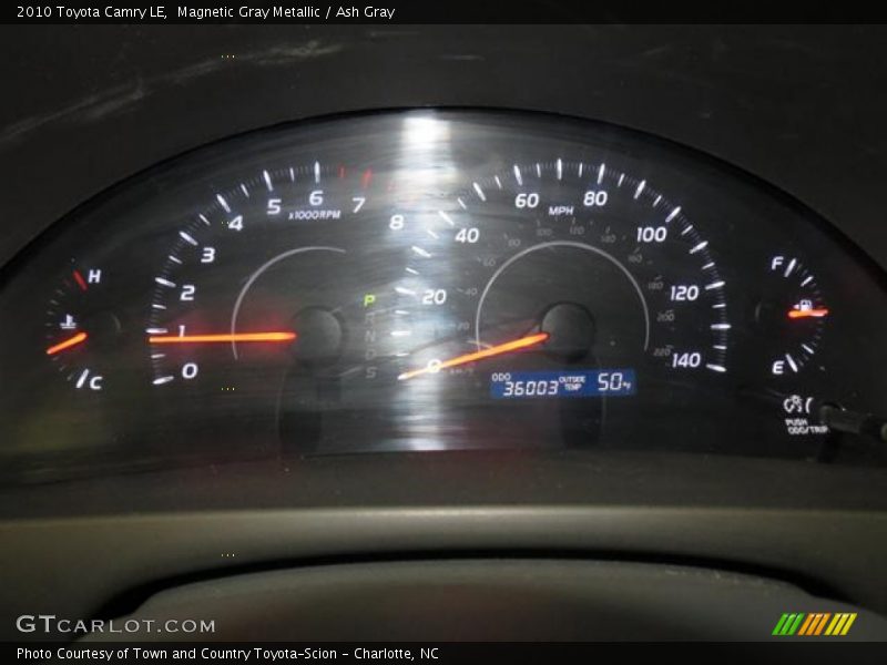 Magnetic Gray Metallic / Ash Gray 2010 Toyota Camry LE