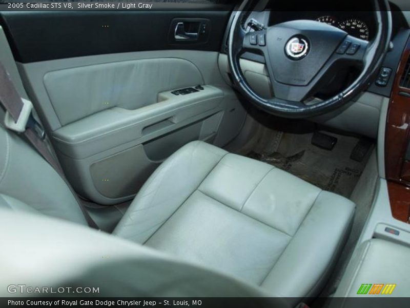 Silver Smoke / Light Gray 2005 Cadillac STS V8