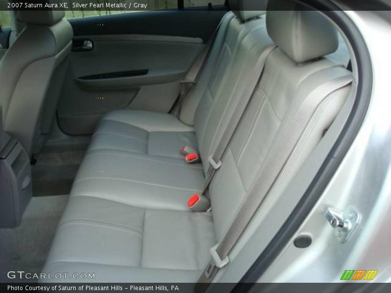 Silver Pearl Metallic / Gray 2007 Saturn Aura XE