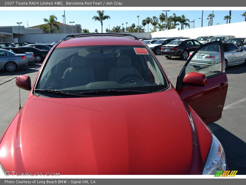 Barcelona Red Pearl / Ash Gray 2007 Toyota RAV4 Limited 4WD