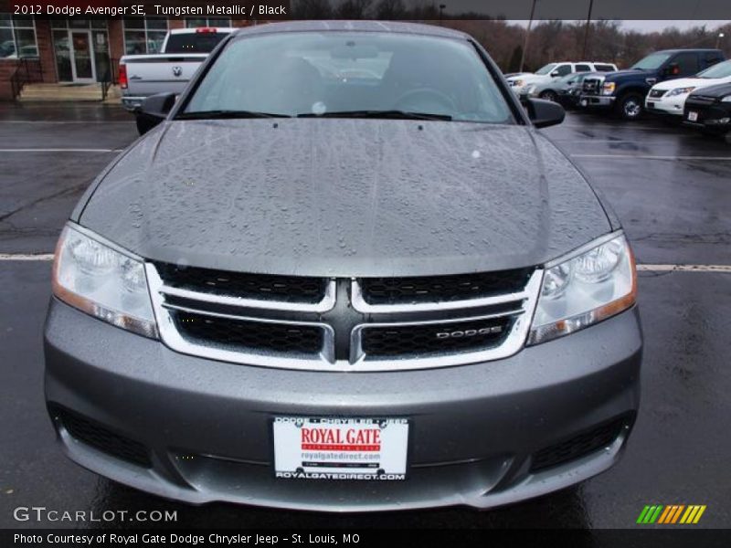 Tungsten Metallic / Black 2012 Dodge Avenger SE