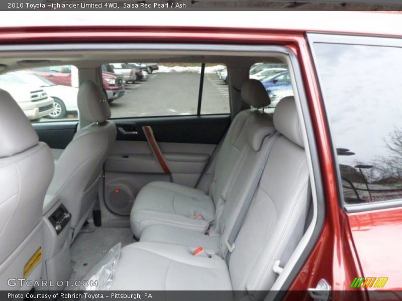 Salsa Red Pearl / Ash 2010 Toyota Highlander Limited 4WD