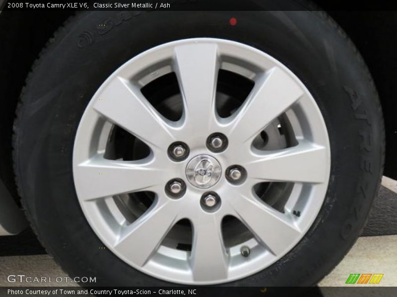 Classic Silver Metallic / Ash 2008 Toyota Camry XLE V6