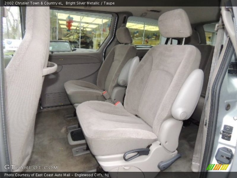 Rear Seat of 2002 Town & Country eL