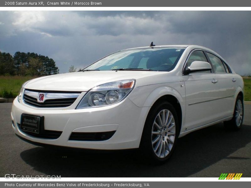 Cream White / Morocco Brown 2008 Saturn Aura XR