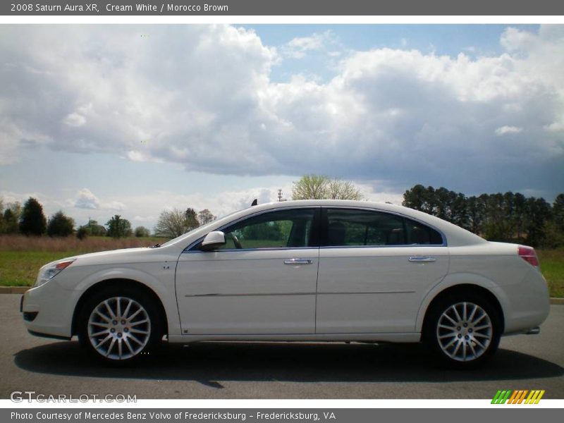 Cream White / Morocco Brown 2008 Saturn Aura XR