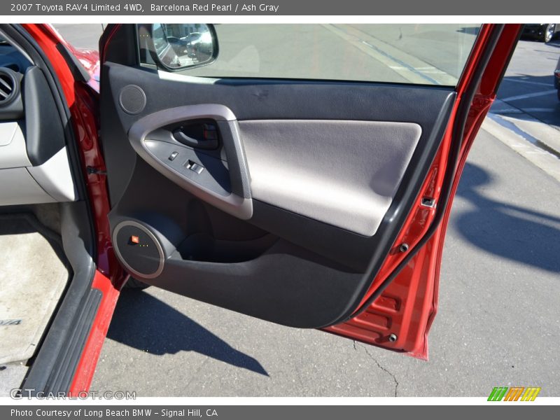 Barcelona Red Pearl / Ash Gray 2007 Toyota RAV4 Limited 4WD