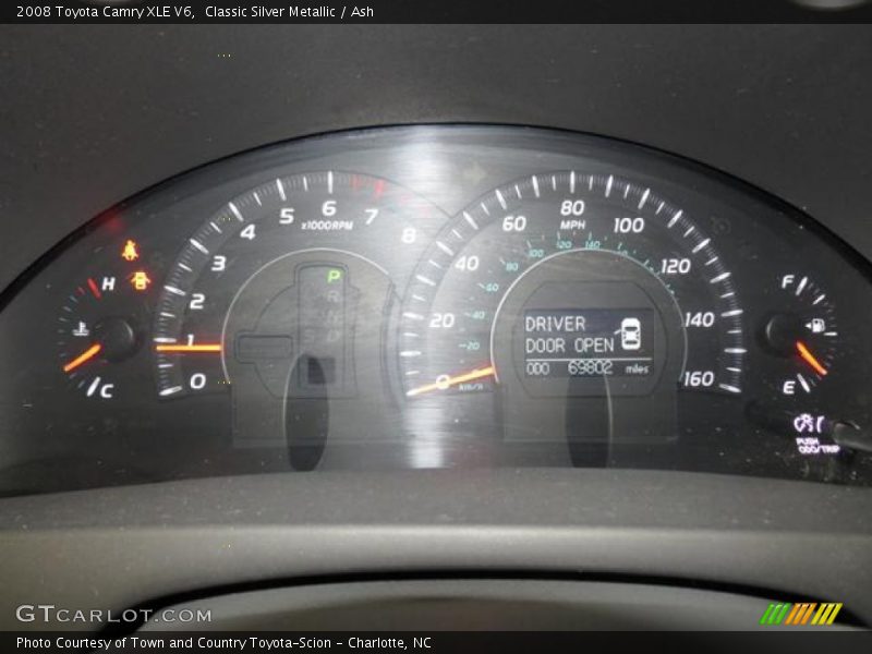 Classic Silver Metallic / Ash 2008 Toyota Camry XLE V6