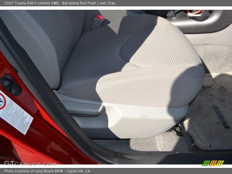 Barcelona Red Pearl / Ash Gray 2007 Toyota RAV4 Limited 4WD