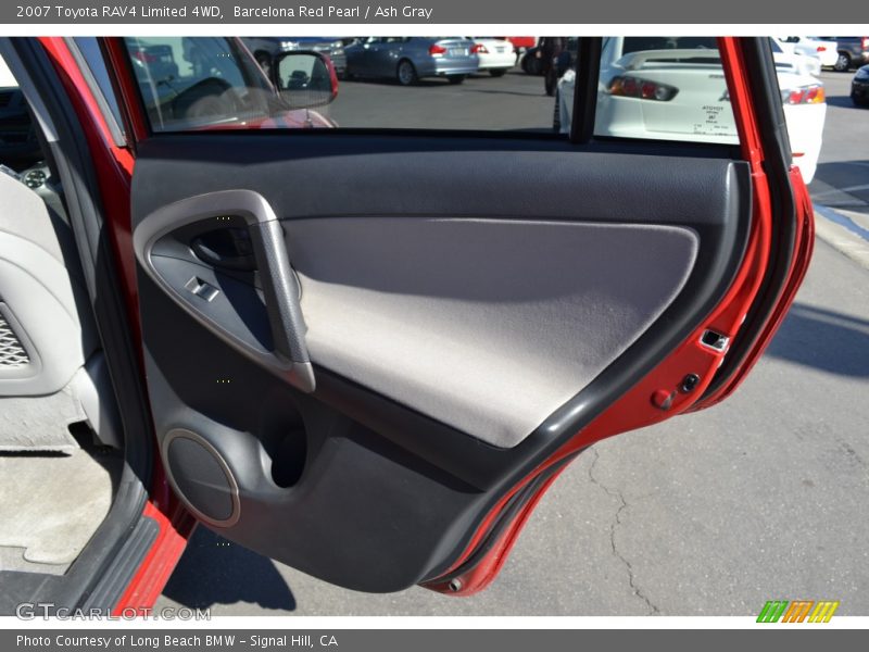 Barcelona Red Pearl / Ash Gray 2007 Toyota RAV4 Limited 4WD