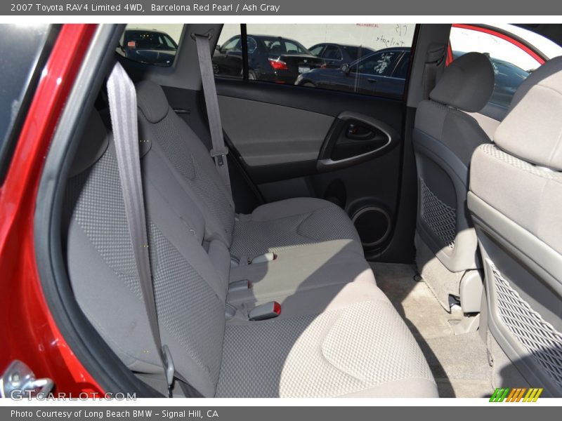 Barcelona Red Pearl / Ash Gray 2007 Toyota RAV4 Limited 4WD