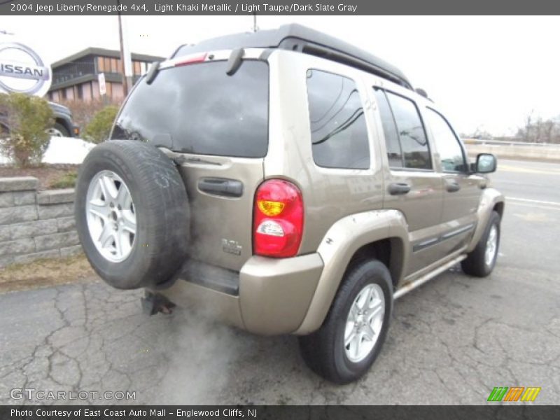 Light Khaki Metallic / Light Taupe/Dark Slate Gray 2004 Jeep Liberty Renegade 4x4