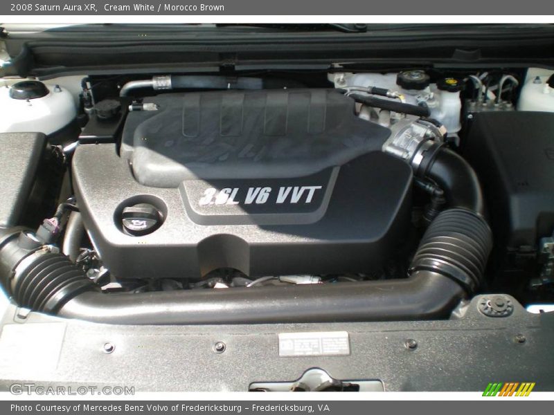 Cream White / Morocco Brown 2008 Saturn Aura XR