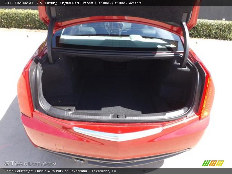 Crystal Red Tintcoat / Jet Black/Jet Black Accents 2013 Cadillac ATS 2.5L Luxury
