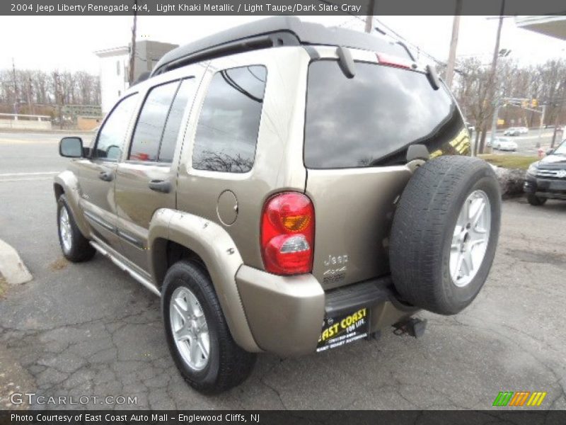 Light Khaki Metallic / Light Taupe/Dark Slate Gray 2004 Jeep Liberty Renegade 4x4