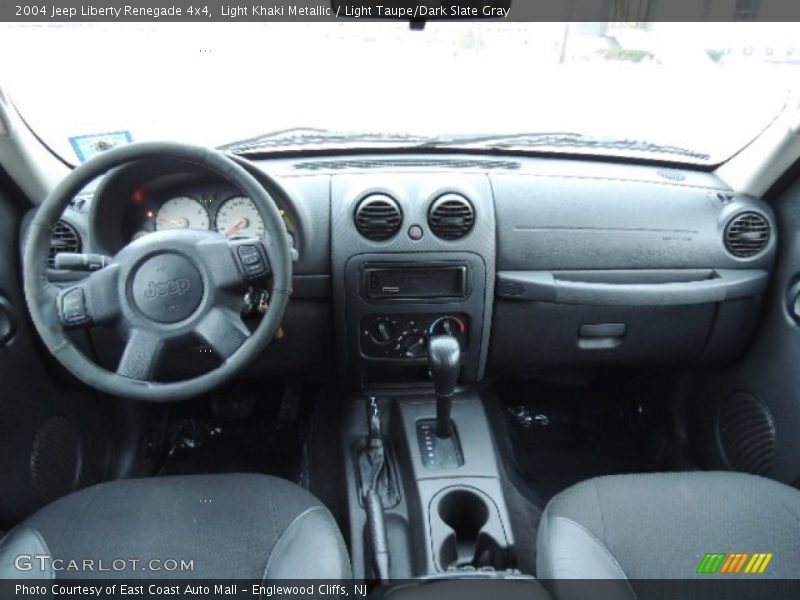 Light Khaki Metallic / Light Taupe/Dark Slate Gray 2004 Jeep Liberty Renegade 4x4