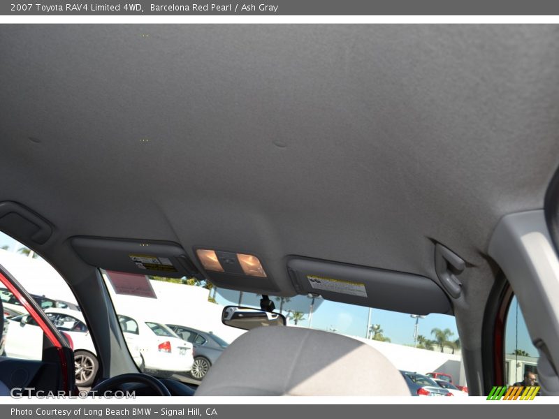 Barcelona Red Pearl / Ash Gray 2007 Toyota RAV4 Limited 4WD