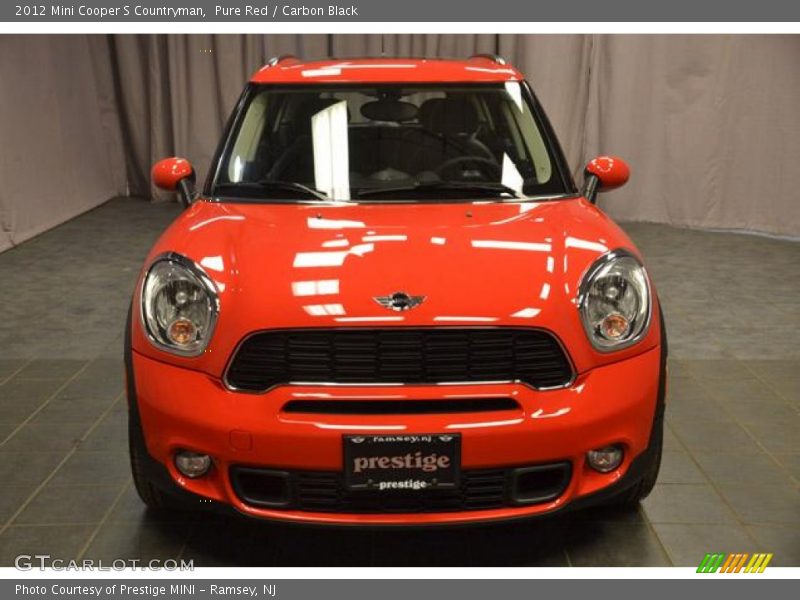 Pure Red / Carbon Black 2012 Mini Cooper S Countryman