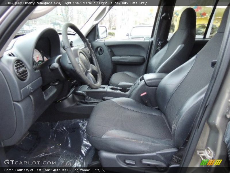 Light Khaki Metallic / Light Taupe/Dark Slate Gray 2004 Jeep Liberty Renegade 4x4