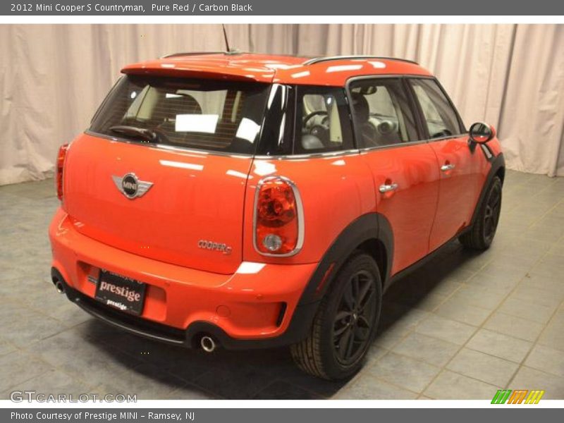 Pure Red / Carbon Black 2012 Mini Cooper S Countryman