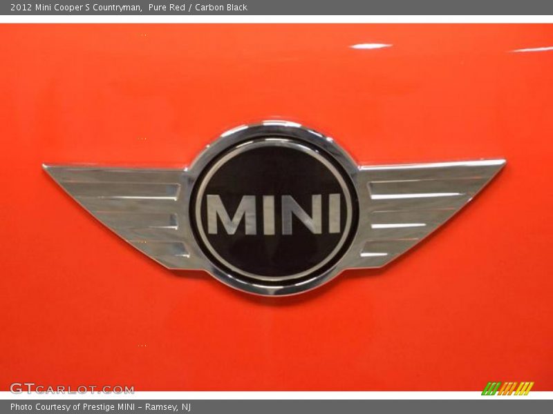 Pure Red / Carbon Black 2012 Mini Cooper S Countryman