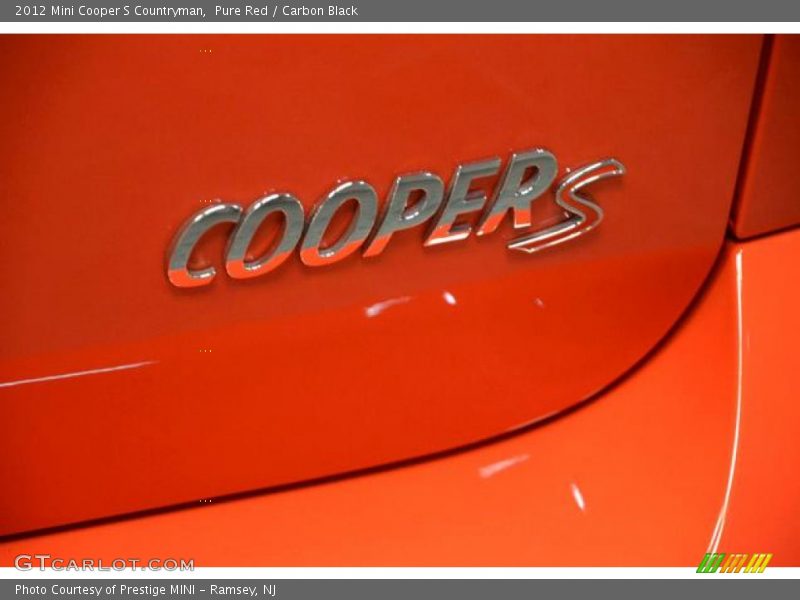 Pure Red / Carbon Black 2012 Mini Cooper S Countryman