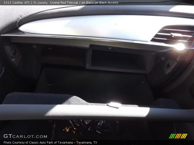 Crystal Red Tintcoat / Jet Black/Jet Black Accents 2013 Cadillac ATS 2.5L Luxury