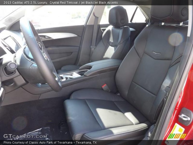 Crystal Red Tintcoat / Jet Black/Jet Black Accents 2013 Cadillac ATS 2.5L Luxury