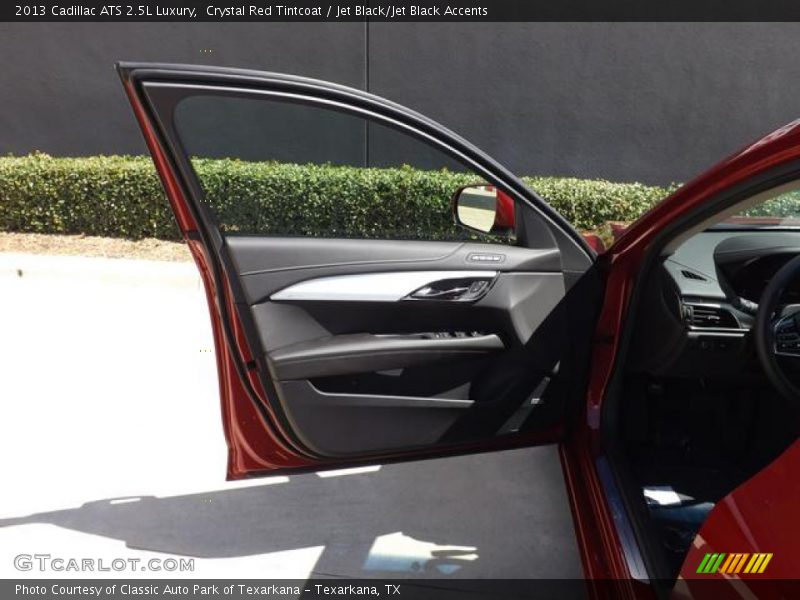 Crystal Red Tintcoat / Jet Black/Jet Black Accents 2013 Cadillac ATS 2.5L Luxury