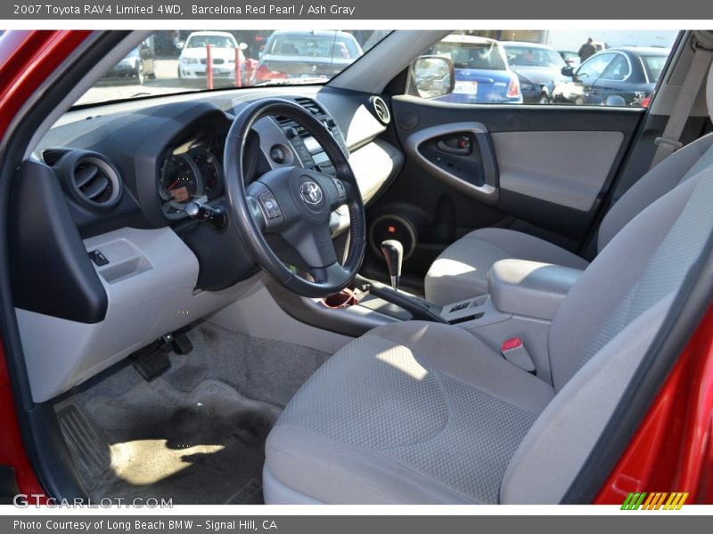 Barcelona Red Pearl / Ash Gray 2007 Toyota RAV4 Limited 4WD